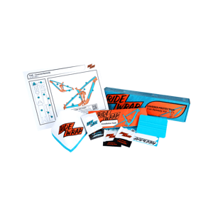 RideWrap Gloss Covered Frame Protection Kit designed to fit 2019-2021 Trek Remedy UNI bílá