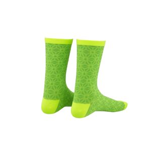 Supacaz Socks - Asanoha L/XL žlutá