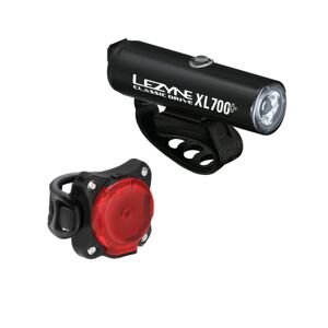 Lezyne CLASSIC DRIVE XL 700+ / ZECTO DRIVE 200+ PAIR černá/červená