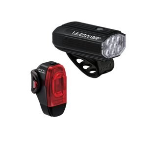 Lezyne LITE DRIVE 1200+ /  KTV DRIVE PRO+ PAIR černá/červená