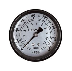 Lezyne 160 PSI GAUGE černá/stříbrná