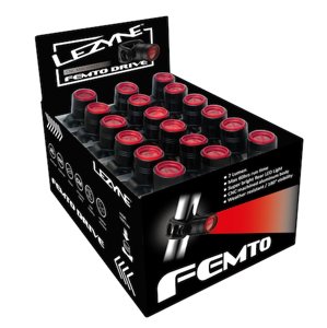 Lezyne LED FEMTO DRIVE BOX SET REAR černá