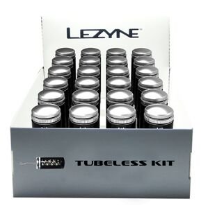 Lezyne TUBELESS KIT BOX  černá/stříbrná