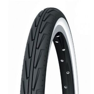 MICHELIN PLÁŠŤ CITYJ GW WHITE/BLACK 20X1.75 ACCESS LINE DRÁT  černá/bílá