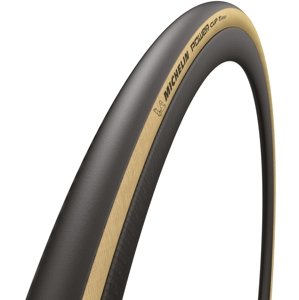 MICHELIN PLÁŠŤ POWER CUP CLASSIC 700x28 COMPETITION LINE KEVLAR GUM-X TS TLR  černá/hnědá