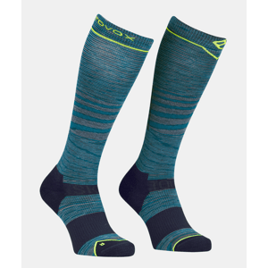 Ortovox Ski Tour Light Compression Long Socks  39-41 modrá/černá