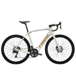 Trek Domane+ SLR 9 2025 54 bílá/zlatá