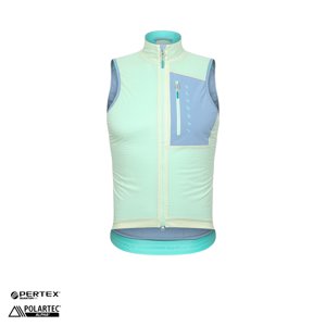 Isadore Alternative Insulated Vest   L modrá/zelená