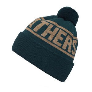 Horsefeathers Royce beanie  tmavě zelená/hnědá