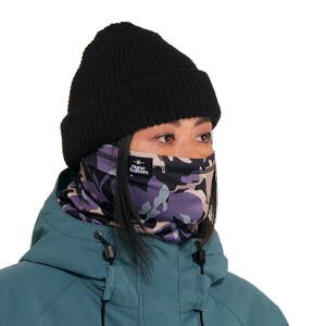 Horsefeathers Neck warmer  fialová/khaki