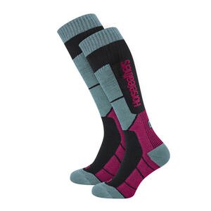 Horsefeathers Totia Thermolite socks  5-7 modrá/růžová