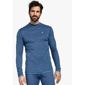 Schöffel SF-Merino Turtle Neck M XL modrá