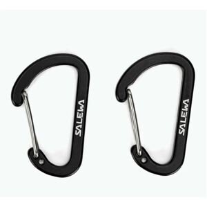 Salewa Flat Wiregate Carabiner UNI černá
