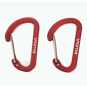 Salewa Flat Wiregate Carabiner UNI červená