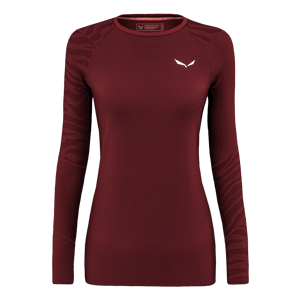 Salewa CRISTALLO WARM AMR TEE W 44/38 červená