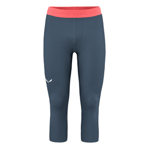 Salewa Cristallo Warm Amr 3/4 Tights M 52/XL tmavě modrá/červená