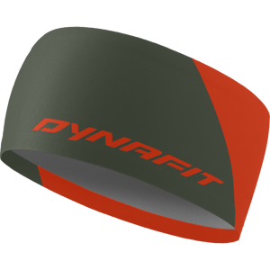 Dynafit PERFORMANCE 2 DRY HEADBAND UNI zelená/oranžová