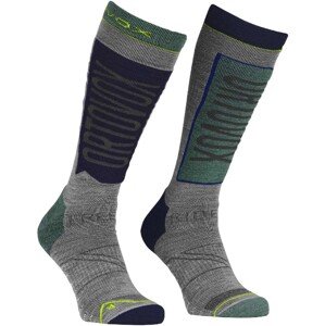 Ortovox Free Ride Long Socks M 39-41 šedá/oranžová