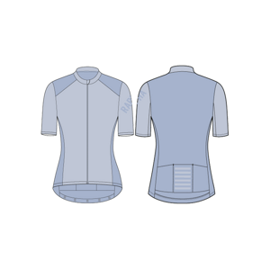 Tréninkový dres Rapha Pro Team W XS světle modrá