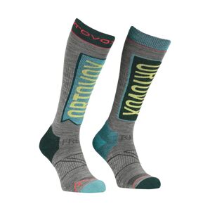 Ortovox Free Ride Long Socks Women's 39-41 šedá/modrá