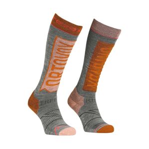 Ortovox Free Ride Long Socks Women's 39-41 šedá/oranžová