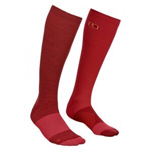Ortovox Tour Light Compression Socks Women's 42-44 červená