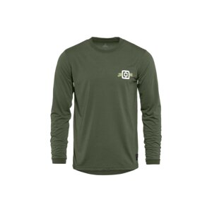 Horsefeathers Fury Ls Bike dres XXL zelená