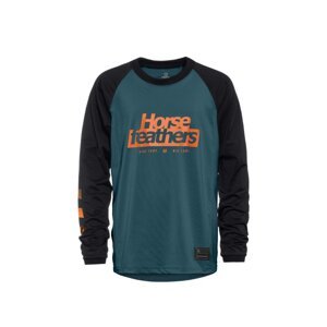 Horsefeathers Spike Ls Youth Bike dres  M tmavě modrá/černá