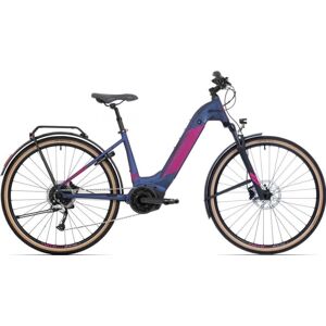 Rock Machine Crossride INT e500 B Lady Touring 2025 L tmavě modrá/růžová