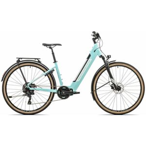 Rock Machine Crossride INT e425 Lady Touring 2025 L světle modrá/bílá