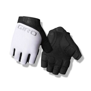 GIRO Bravo II Gel rukavice M bílá/černá