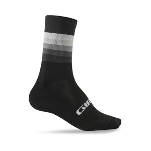 GIRO Comp Racer (High Rise, Heatwave) ponožky L černá/šedá