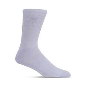 GIRO Comp Racer (High Rise, Heatwave) ponožky M bílá