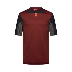 Fox pánský cyklo dres Defend Ss Jersey M červená