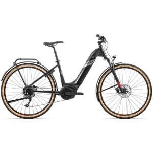 Rock Machine Crossride e400 B Touring 2025 L černá/stříbrná