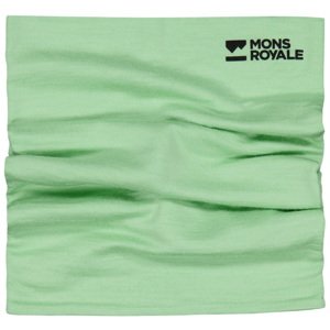 Mons Royale Nákrčník DOUBLE UP MERINO UNI zelená